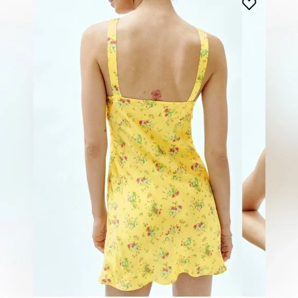 Reformation Ellery silk slip mini dress - Picture 2 of 4